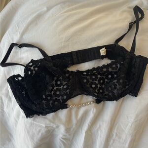 Intimissimi Black Floral Lace Bra